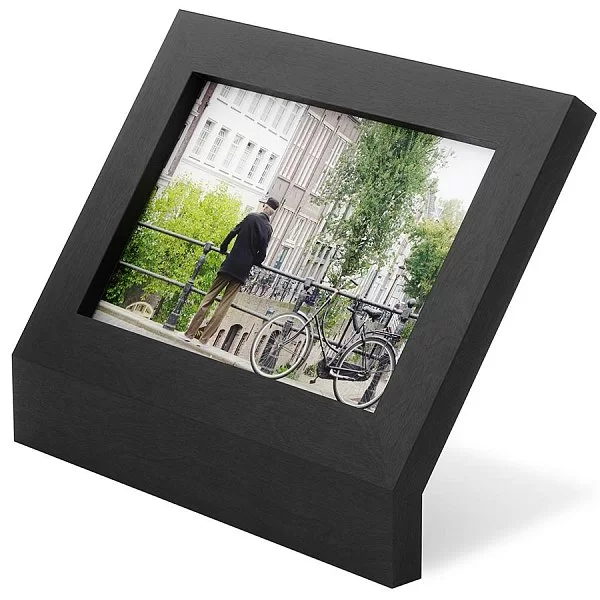Фоторамка Podium, 10 х 15 см , цвет черный, бук + стекло, Umbra, Канада, 1016769-040 - изобр. 7