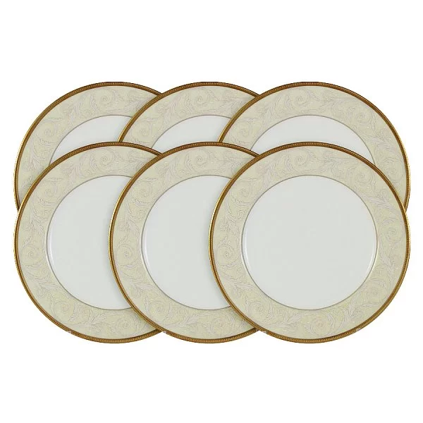 Набор закусочных тарелок Ноктюрн Голд, 6шт, 23см, Narumi, N51035-51646GBAL - изобр. 7