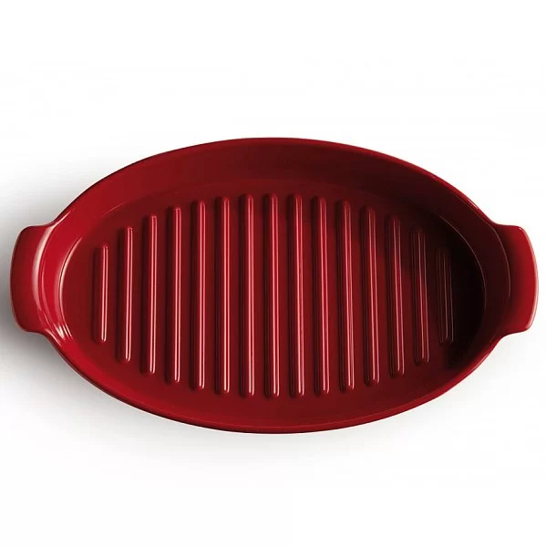 Форма для запекания рыбы 41,5x24,5см, гранат, Emile Henry, 348443 - изобр. 9