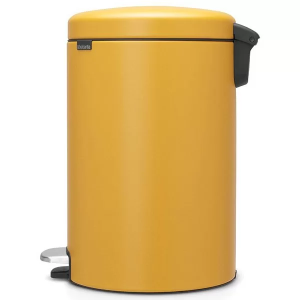 Мусорный бак с педалью NewIcon, 20л, минерально-горчичный, Brabantia, 115943 - изобр. 8