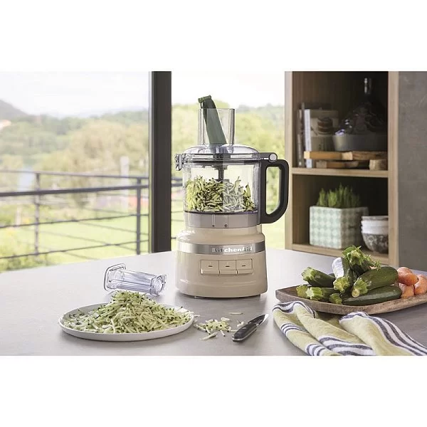 Кухонный комбайн 1,7 л, нержавеющая сталь + пластик, цвет кремовый, Kitchen Aid, США, 5KFP0719EAC - изобр. 16
