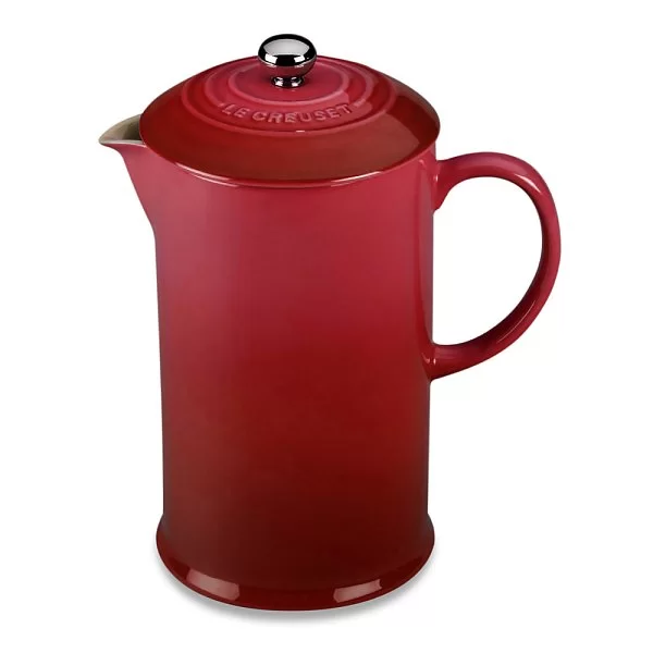 Френч-пресс 800 мл, материал керамика, цвет вишневый, Le Creuset, Франция, 91028200060000 - изобр. 7
