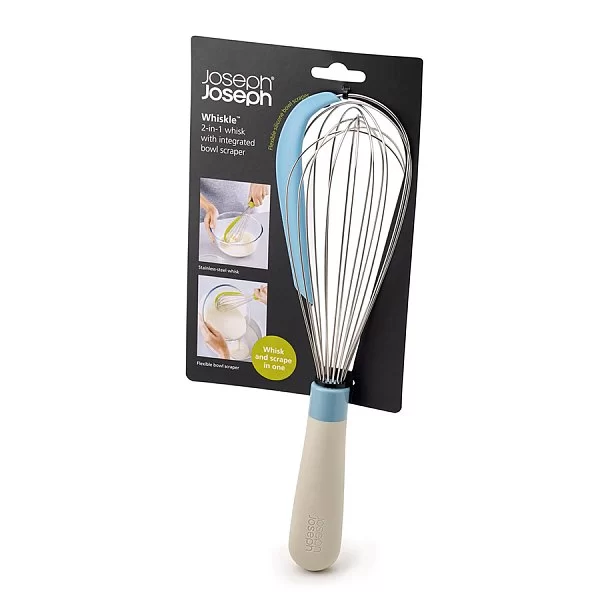 Венчик со скребком Twist, 30см, голубой, Joseph Joseph, 20094 - изобр. 8