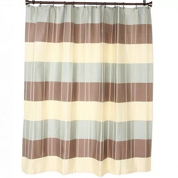 Шторка для ванной Fairfax Taupe 183x183 см, материал полиэстер, Croscill, США, 6A0-040O0-1349/273 - изобр. 7