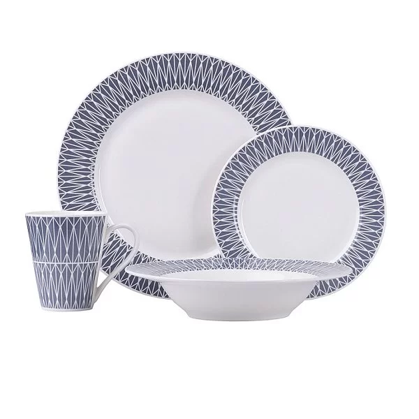 Обеденный набор &quot;Зенит&quot; на 4 персоны, 16 предметов, цвет синий, фарфор, Maxwell & Williams, MW413-II0104 - изобр. 7