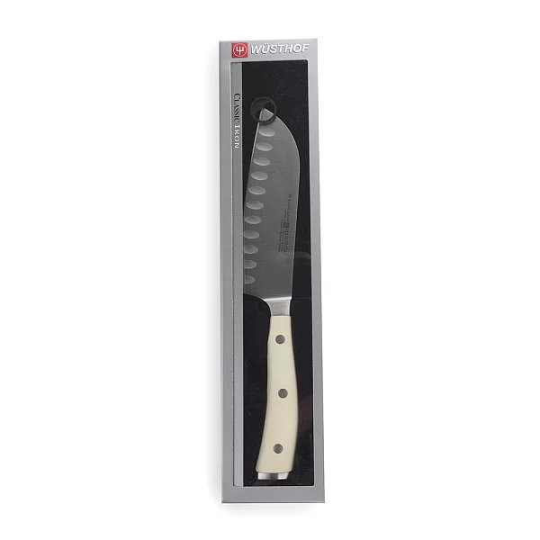 Нож японский шеф Ikon Cream White, 14см, Wusthof, 4172-0 WUS - изобр. 10