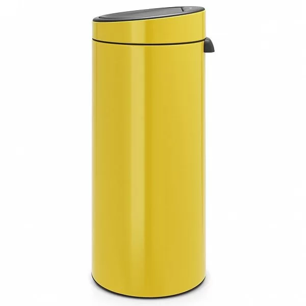 Мусорный бак Touch Bin New 30л, желтая маргаритка, Brabantia, 115240 - изобр. 8