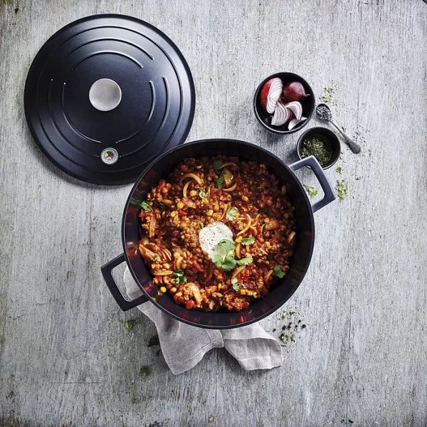 Кастрюля с крышкой Ragu 4,6 л, диаметр 24 см, материал алюминий, цвет черный, BEKA, Бельгия, 15041244 - изобр. 11