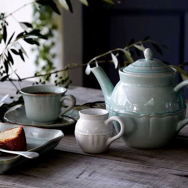 Молочник Alentejo 150 мл, размер 10,3x7,3 см, материал керамика, цвет белый, Costa Nova, Португалия, TZ101-WHT(TZ101-00201Z) - изобр. 8