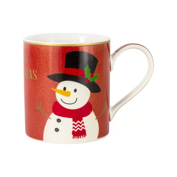 Кружка Snowman 350 мл материал фарфор, Easy Life, Италия, EL-R0137_BU-GCC1 - изобр. 7