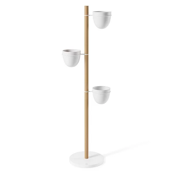 Подставка для растений Floristand 44x140 см, материал бук, цвет белый, Umbra, Канада, 1013880-668 - изобр. 7