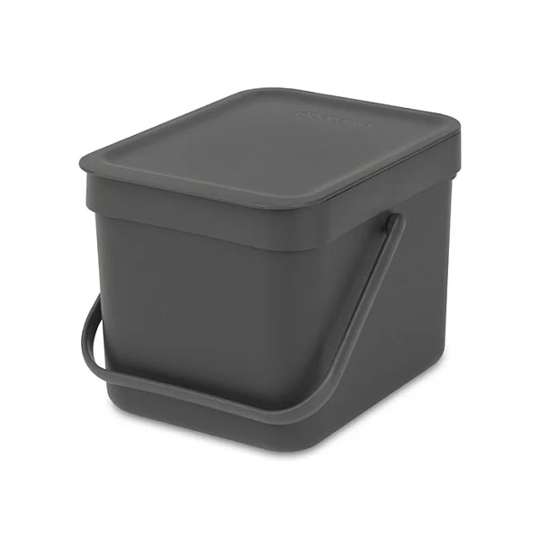 Мусорное ведро Sort & Go встраиваемое, 6л, серый, Brabantia, 109720 - изобр. 7