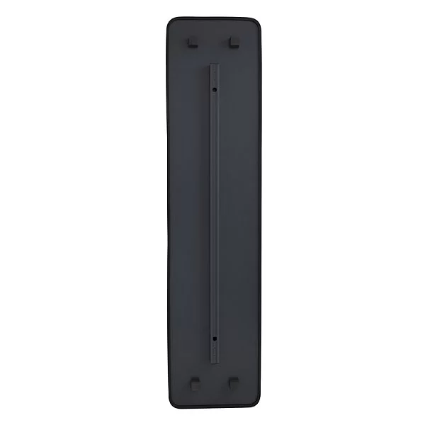 Зеркало Hub 37x157 см, материал зеркальное полотно + резина, цвет черный, Umbra, Канада, 1013215-040 - изобр. 11