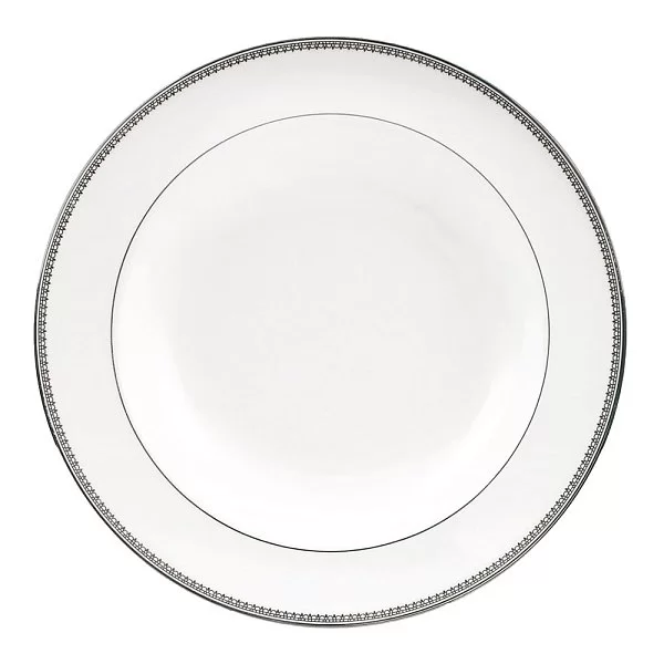 Тарелка суповая Vera Wang Lace Platinum 23 см материал фарфор, цвет белый, Wedgwood, Великобритания, 50127201012 - изобр. 7