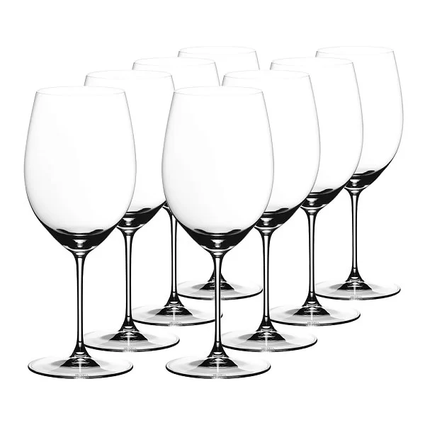Набор бокалов для красного вина Cabernet/Merlot 625 мл, хрусталь, 8 шт, Veritas, Riedel, 7449/0 - изобр. 7