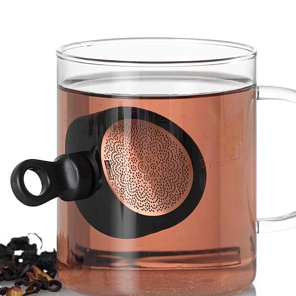 Ситечко магнитное для заваривания чая MagTea, диаметр 5,5 см, цвет черный, нержавеющая сталь + пластик, AdHoc Design, Германия, TE31 - изобр. 9