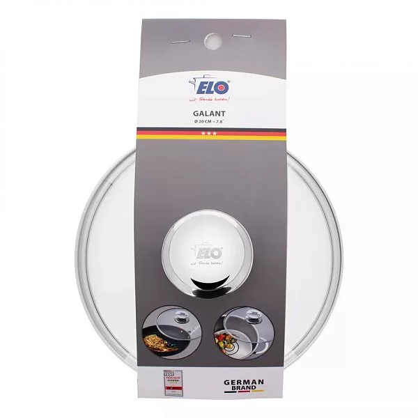 Крышка стеклянная Galant 20 см, ELO, Германия, 73020 - изобр. 9