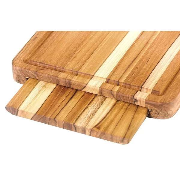 Набор раздвижной из 2-х разделочных досок Traditional 41x31x4 см, древесина тика, Teakhaus, США, TH110 - изобр. 8