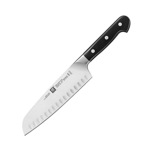 Нож сантоку с фестончатой кромкой 18 см PRO кованая сталь с криозакалкой Friodur®, Zwilling J.A. Henckels, 38408-181 - изобр. 7