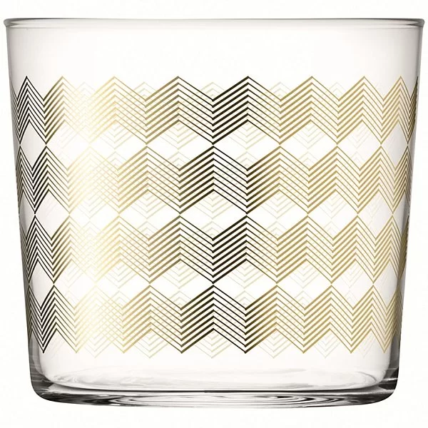 Набор из 4-х стаканов Signature Chevron 310 мл, выдувное стекло, LSA International, Великобритания, G060-09-146 - изобр. 14