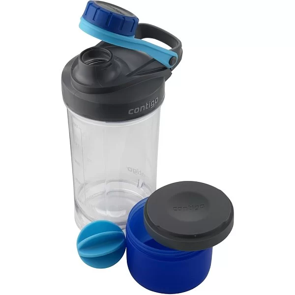 Фитнес-бутылка Shake & Go Fit, 0,65л, голубой, Contigo, contigo0649 - изобр. 7