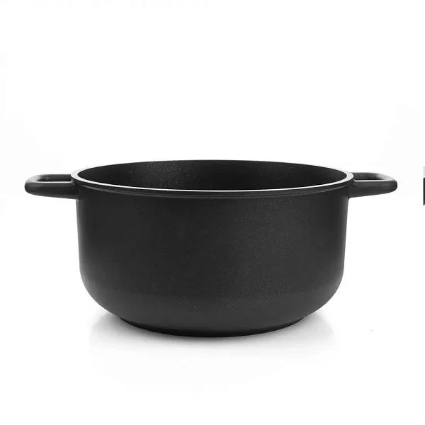 Кастрюля индукционная с антипригарным покрытием 24 см, объем 5,3 л, литой алюминий с алмазным порошком, Olympia, Италия, 415.24 - изобр. 8