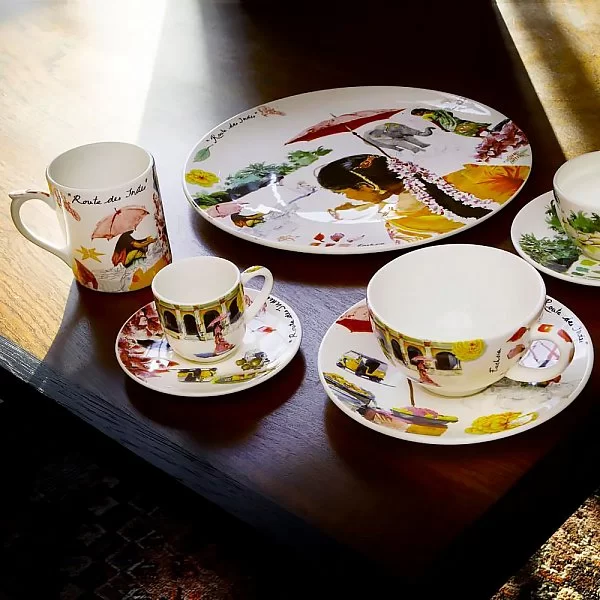 Форма для выпечки круглая &quot;Индия&quot; 29 см, материал фаянс, Gien, Франция, 4025CPTA00 - изобр. 8