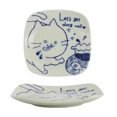 Тарелка десертная "Птицы в саду" 19 см материал фарфор, цвет белый, Easy Life, Италия, EL-R1287_SPRI - изобр. 26