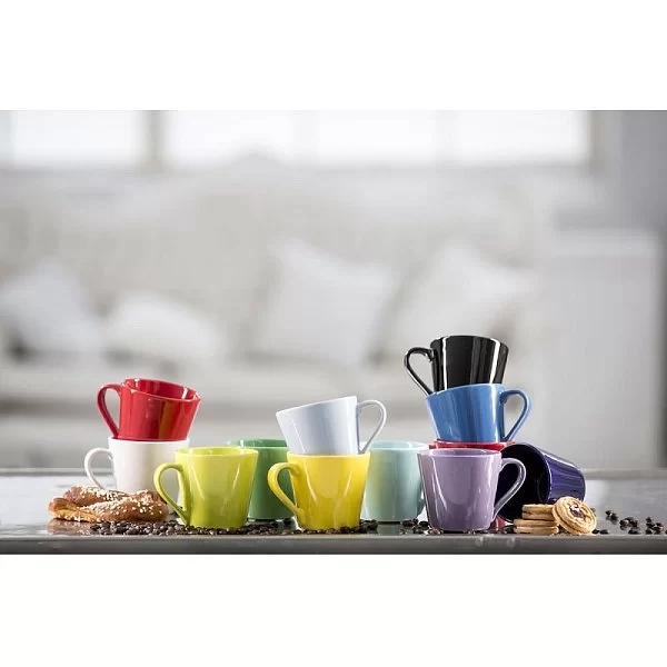 Кружка Brazil Café, 200 мл, керамика, цвет синий, SagаForm, Швеция, 5017255 - изобр. 9
