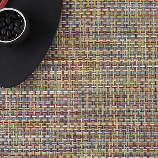 Салфетка подстановочная Basketweave, 36x48см, мозайка, Chilewich, 0025-BASK-CRAY - изобр. 8