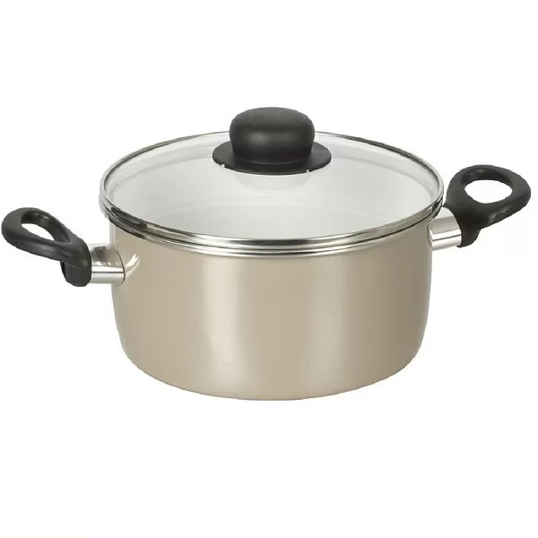 Кастрюля эмалированная с крышкой Taupe 3 л диаметр 20 см, углеродистая сталь, BEKA, Бельгия, 14391204 - изобр. 7