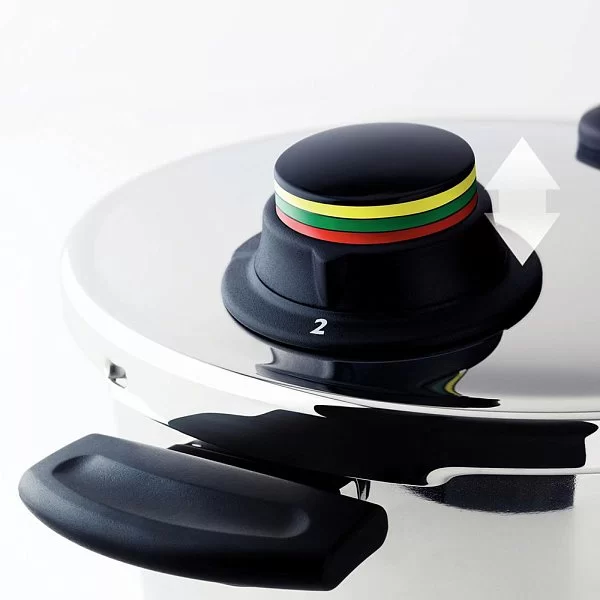 Скороварка из нержавеющей стали Vitavit® Comfort 6 л диаметр 22 см, Fissler, Германия, 6103000600 - изобр. 8
