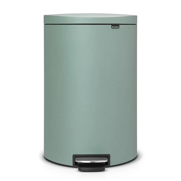 Мусорный бак эргономичный FlatBack+, 40л, минерально-мятный, Brabantia, 103902 - изобр. 7