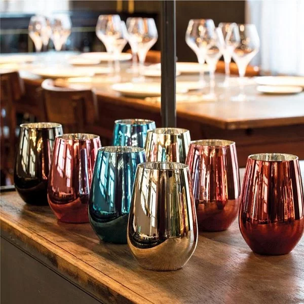 Набор стаканов для воды Vina Shine серебряный 398 мл, хрустальное стекло, 6 шт, Schott Zwiesel, 120 112-2 - изобр. 8