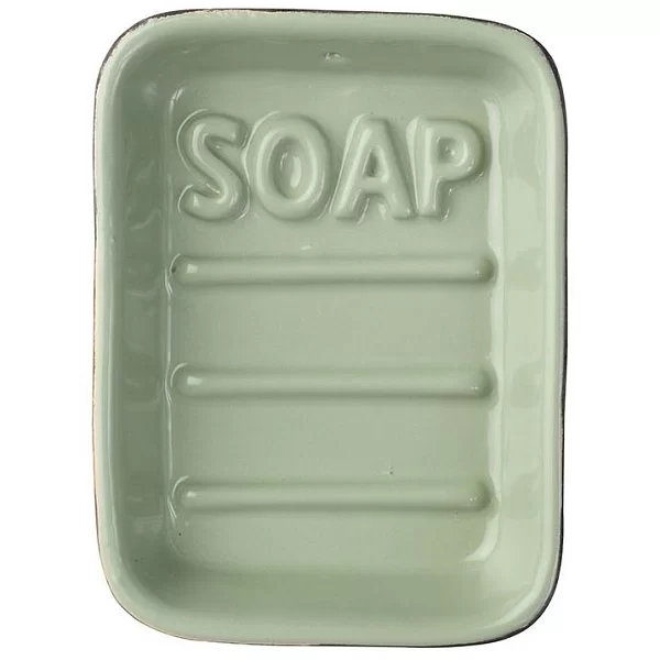 Мыльнца Ocean Green, 12,5x9,5x2,5 см, материал керамика, цвет зеленый, T&G, Великобритания, 18555 - изобр. 8