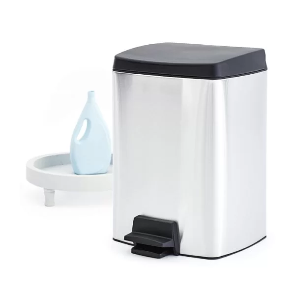 Мусорный бак эргономичный Pedal Bin, 10л, матовая сталь, Brabantia, 395642 - изобр. 9