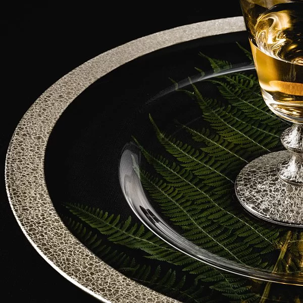 Тарелка подстановочная Platin 35 см хрусталь, цвет платина, Eisch, Германия, 74551635 - изобр. 8