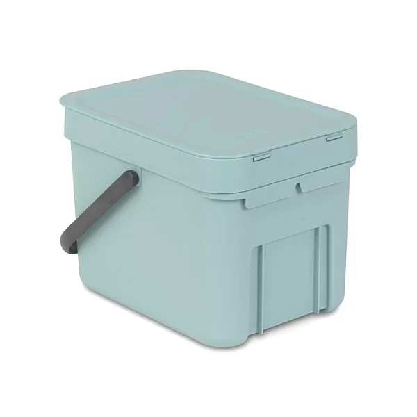 Мусорное ведро Sort & Go встраиваемое, 6л, мятный, Brabantia, 109645 - изобр. 10