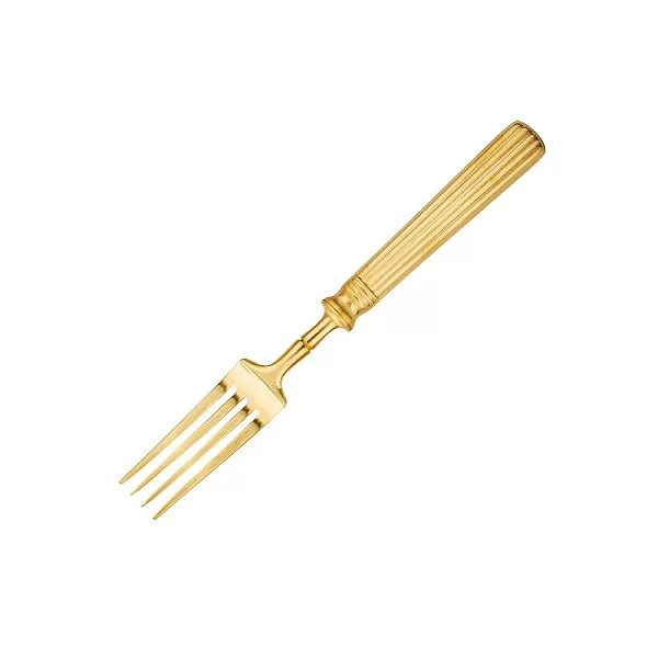Набор столовых приборов Line Matte Gold Brushed на 12 персон, 72 предмета, цвет золотой, нержавеющая сталь, Cutipol, Португалия, L.72 GB - изобр. 8