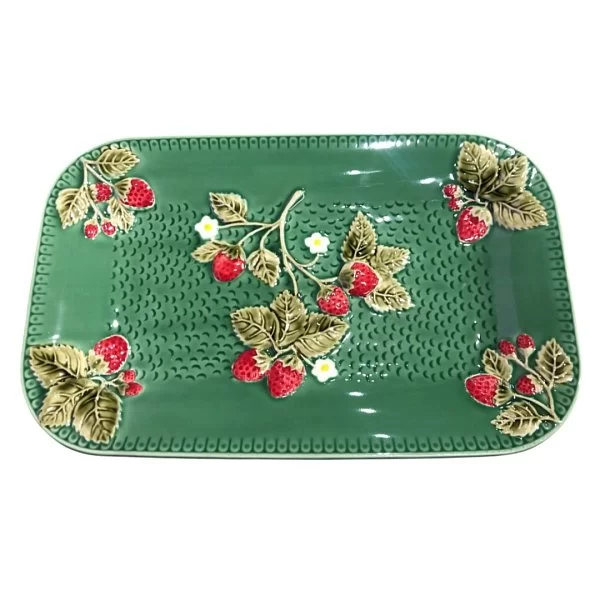 Блюдо прямоугольное "Земляника" 34х21 см, керамика, Repast, RP67549 - изобр. 7