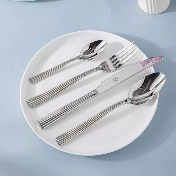 Набор столовых приборов на 6 персон Sedona, 24 предмета, нержавеющая сталь, Broggi, Италия, 1110500D05 - изобр. 13