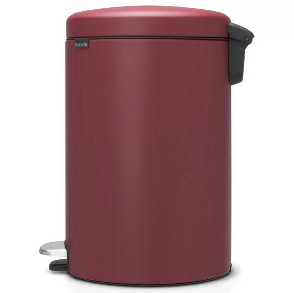 Мусорный бак с педалью NewIcon, 20л, минерально-бордовый, Brabantia, 115905 - изобр. 8