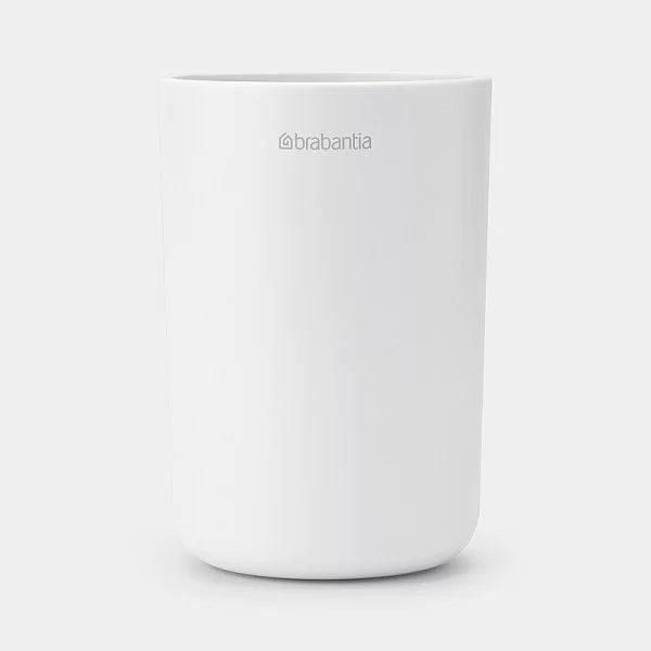 Стакан для зубных щеток, высота 11,1 см, цвет белый, Brabantia, Бельгия, 280306 - изобр. 7