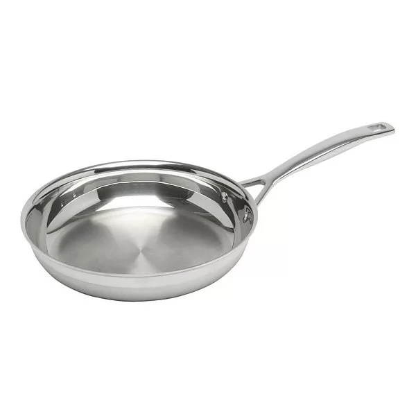 Сковорода 24 см, 3-х слойная нержавеющая сталь, цвет стальной, Le Creuset, Франция, 96200224001100 - изобр. 7