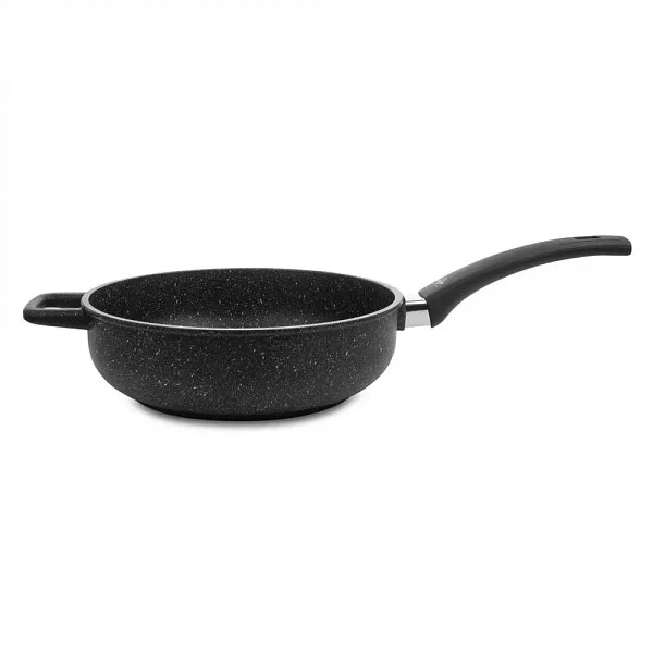 Сковорода глубокая с антипригарным покрытием 24 см, литой алюминий, Olympia, Италия, 201.24 - изобр. 8