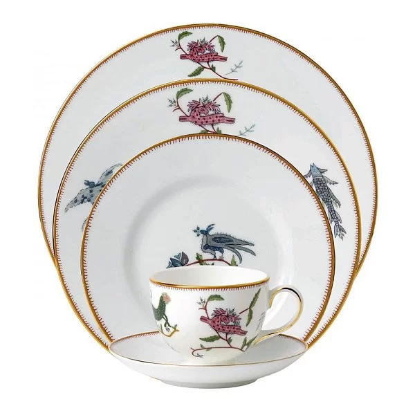 Чайная пара Mythical Creatures 180 мл, материал фарфор, цвет белый, Wedgwood, Великобритания, 40015245 - изобр. 10