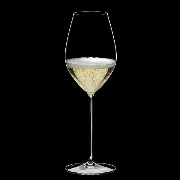 Бокал для шампанского Champagne glass 450 мл, ручная работа, хрусталь, Superleggero, Riedel, Австрия, 4425/28 - изобр. 8
