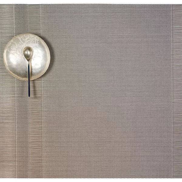 Салфетка подстановочная Tuxedo stripe, 36x48см, золото, Chilewich, 0201-TXST-SILV - изобр. 8