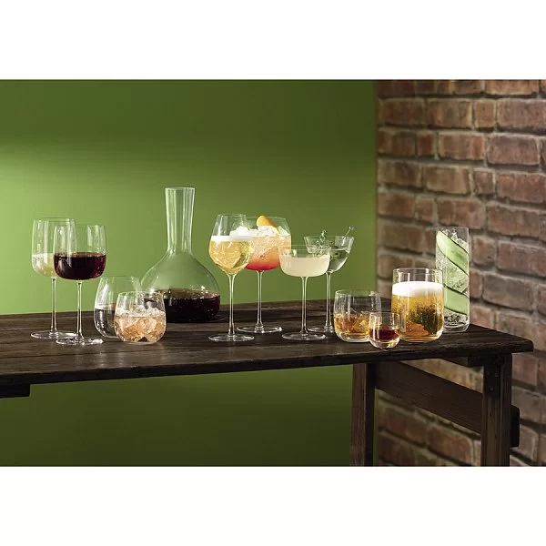 Набор из 4-х бокалов для воды Borough объем 680 мл, выдувное стекло, LSA International, G1620-24-301 - изобр. 8