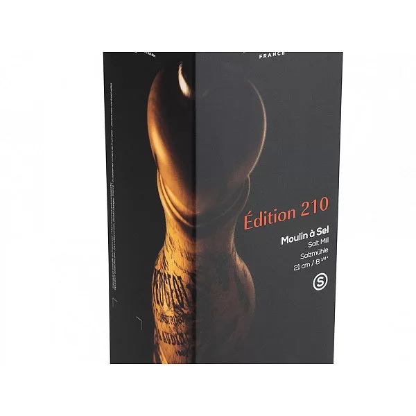 Мельница для соли Paris высота 21 см, материал дерево, цвет натуральное дерево, Peugeot, Франция, 37987 - изобр. 12